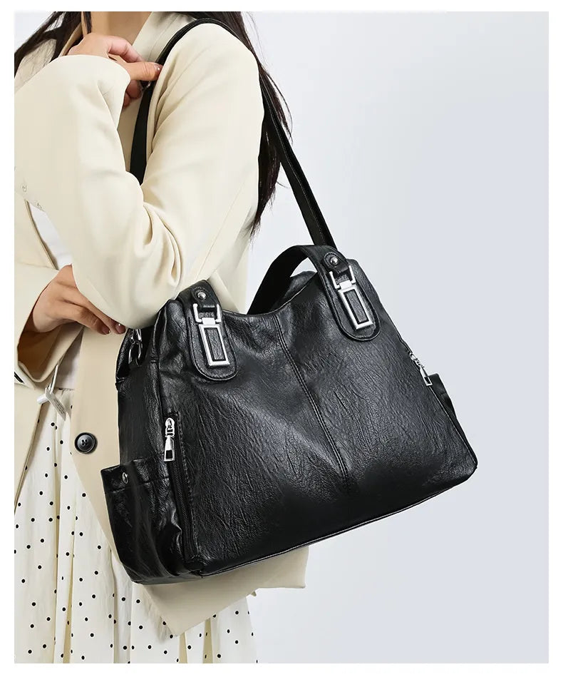 New Women's Bag European And American Big Bag Portable Tote Bag