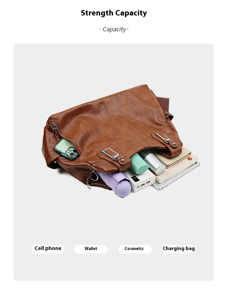 New Women's Bag European And American Big Bag Portable Tote Bag