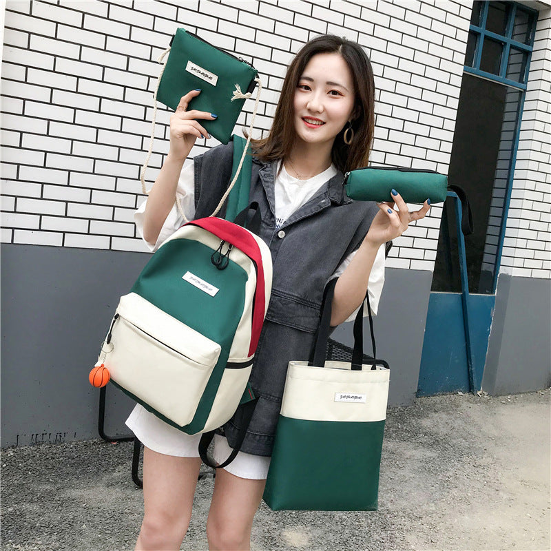 4-piece backpack backpack