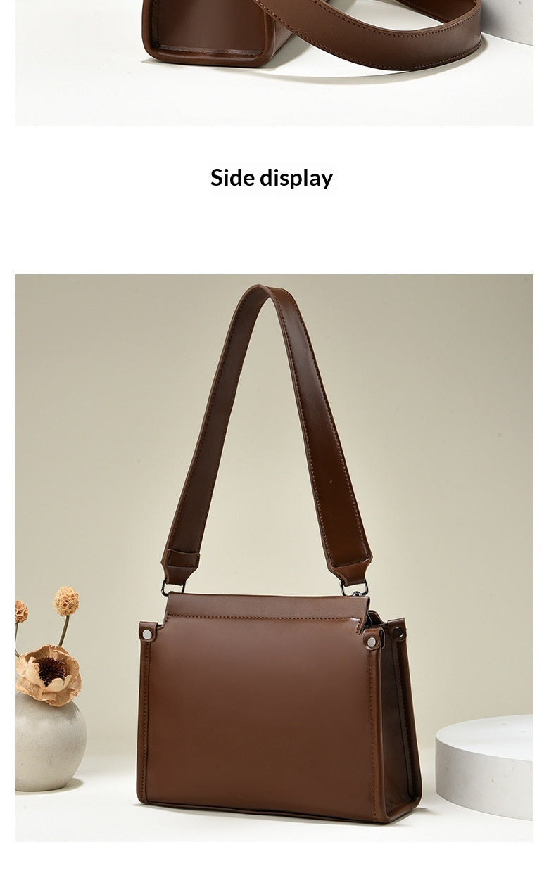 Women’s Small Square Bucket Crossbody Shoulder Bag