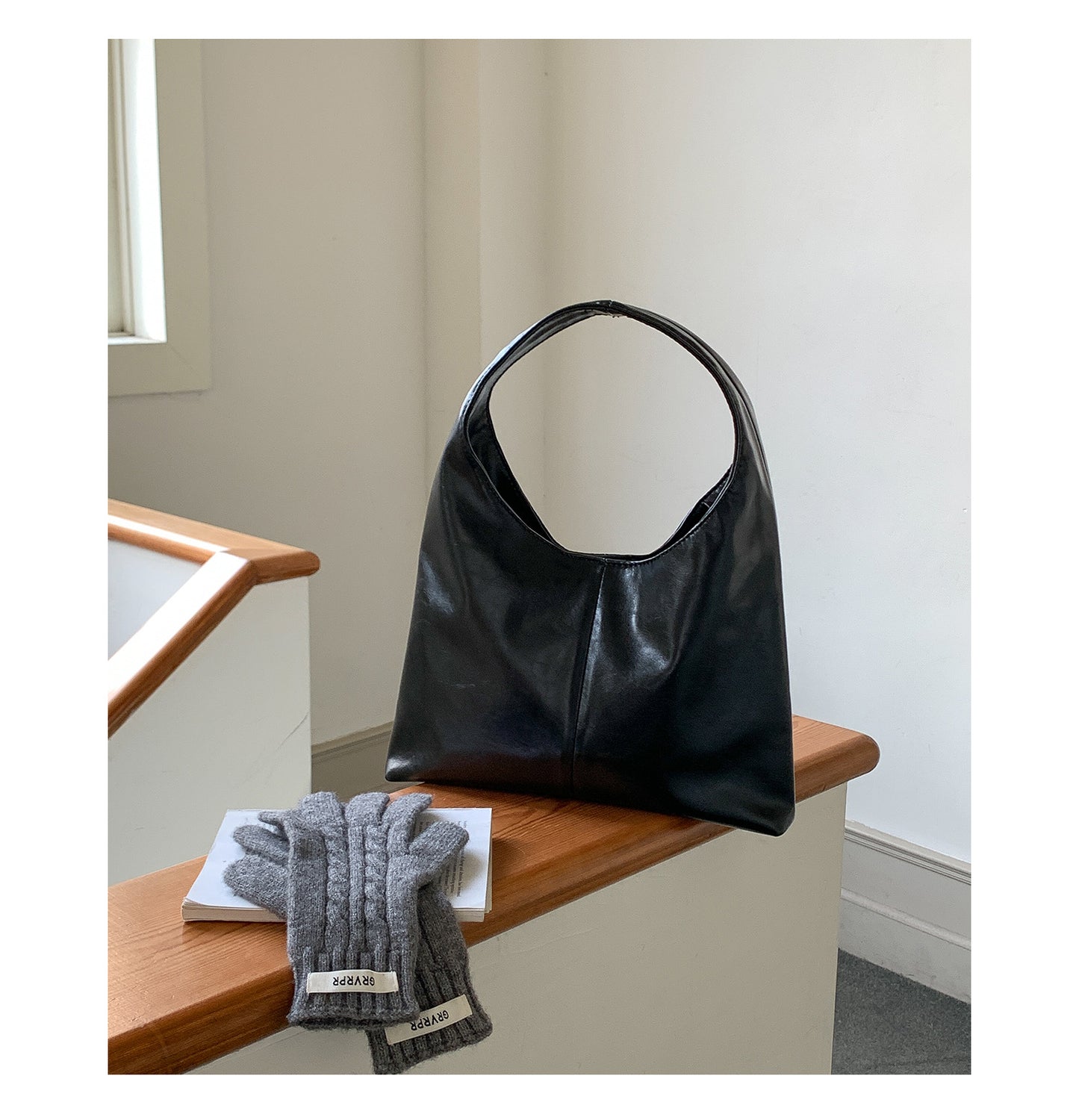 Large Capacity Soft Leather Handbag For Women