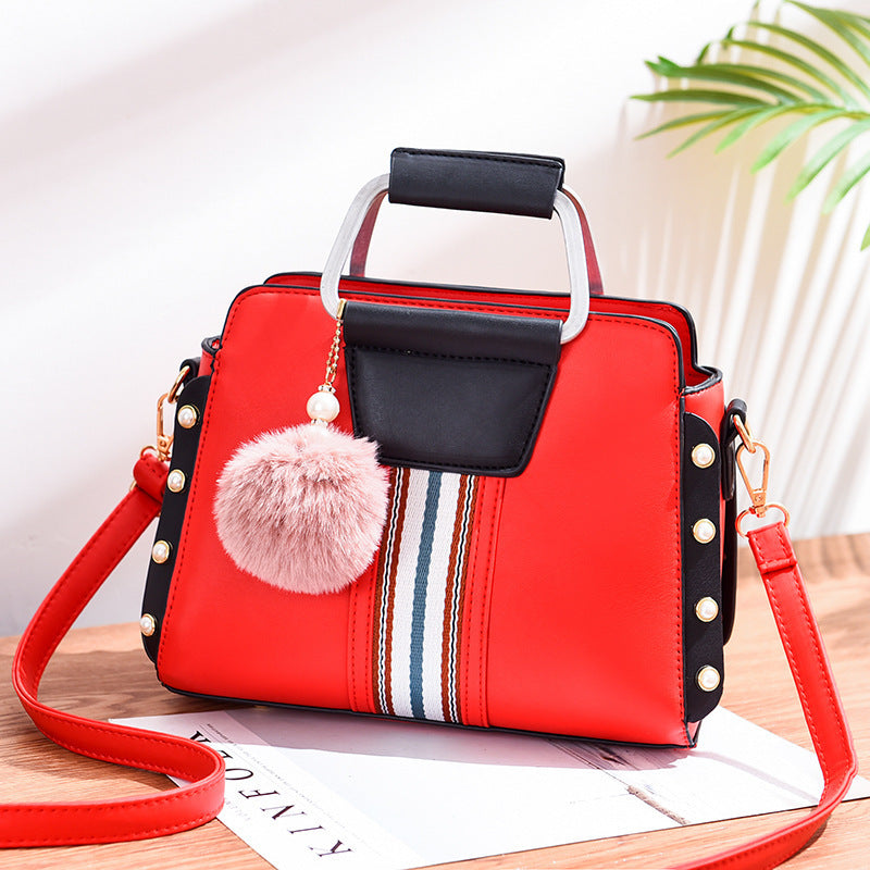 PU Leather Shoulder Messenger Handbag