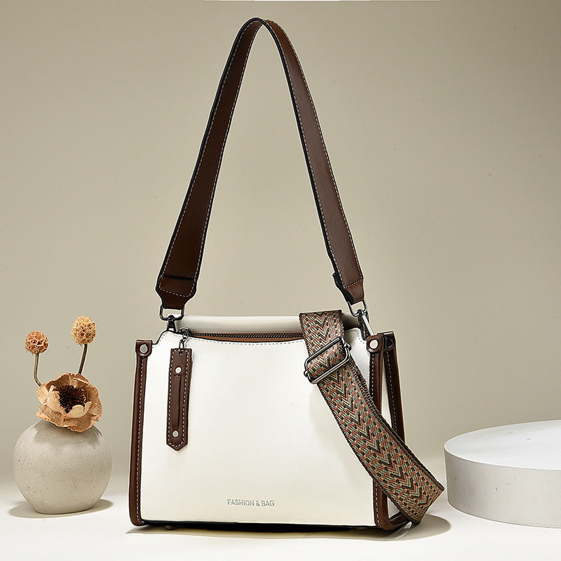 Women’s Small Square Bucket Crossbody Shoulder Bag