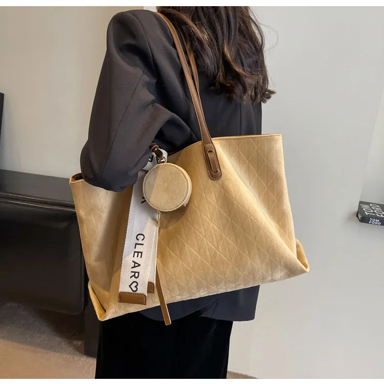 Casual Large Capacity Totes Women's Large Shoulder Bag