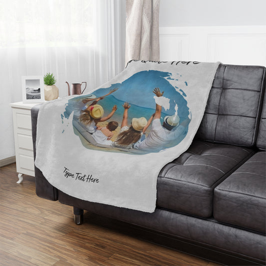 Microfiber Blanket - Personalize With Your photo