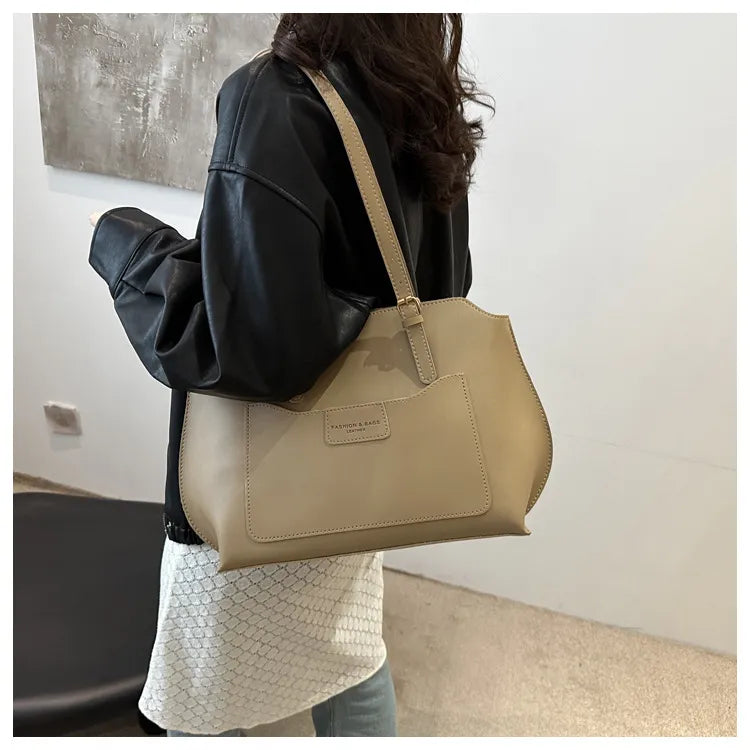New Color Matching Tote Bag For Women