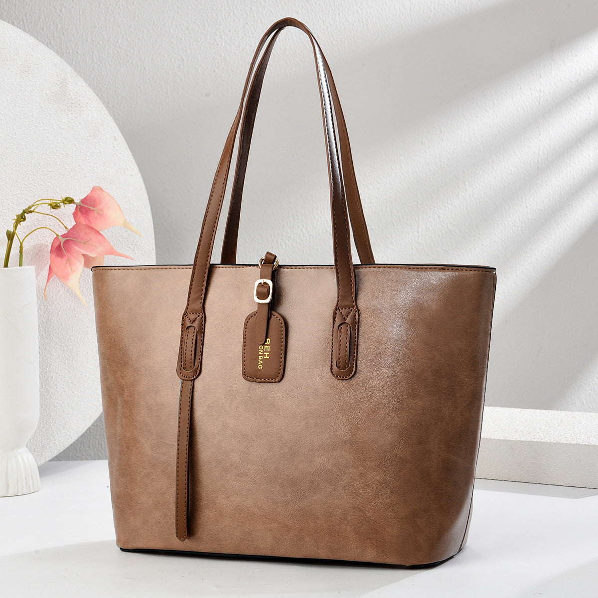 Leather Pattern Versatile High Quality Shoulder Messenger Handbag