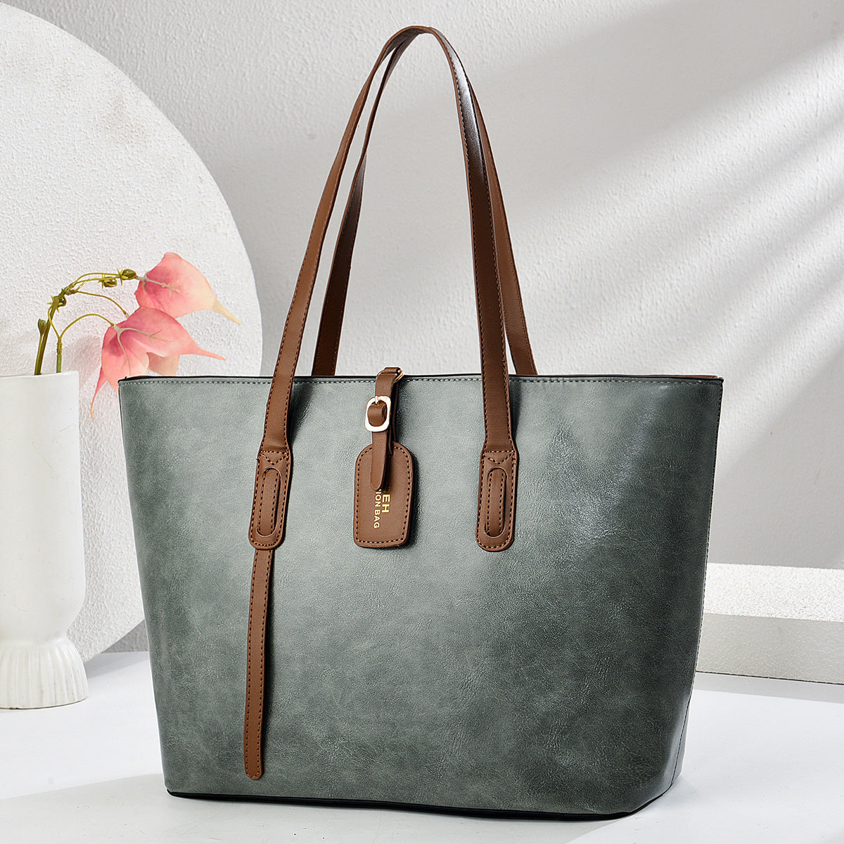 Leather Pattern Versatile High Quality Shoulder Messenger Handbag