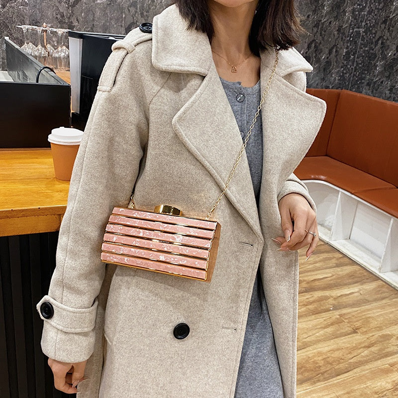 Women's High-end Patch Acrylic Evening Bag