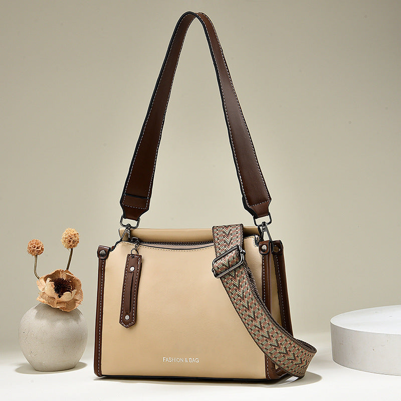 Women’s Small Square Bucket Crossbody Shoulder Bag