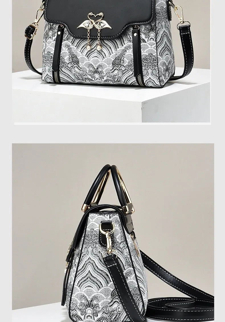 Chinese Style Embroidery Women's Handbag