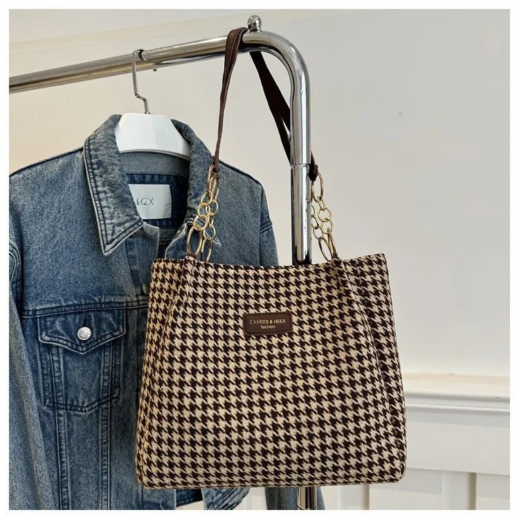 Fall Idle Style Chain Tote Shoulder Large Capacity