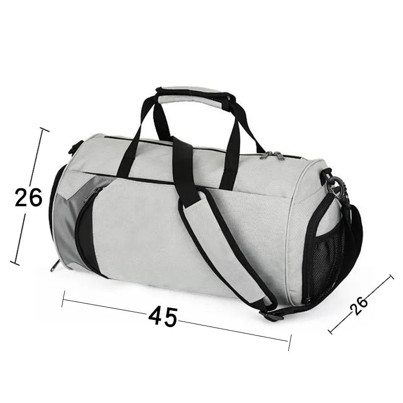 Men's Portable Color Blocked Travel Crossbody Bag