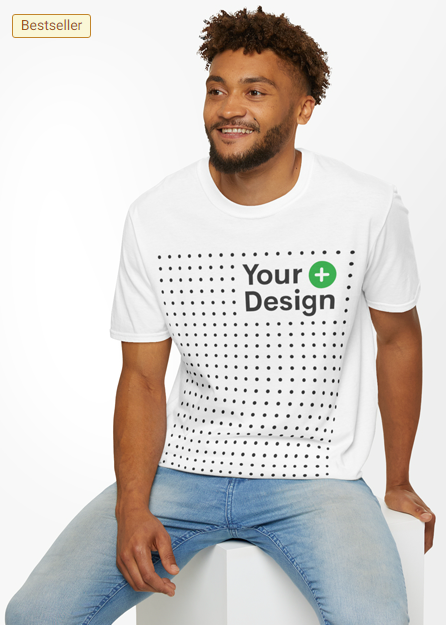 Unisex Softstyle T-Shirt - Personalize With Business Logo on Front Side