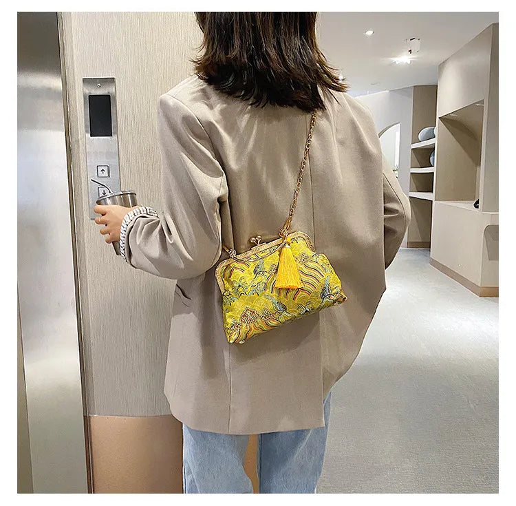 Chinese Style Embroidery Cheongsam Bags Women's Handbag