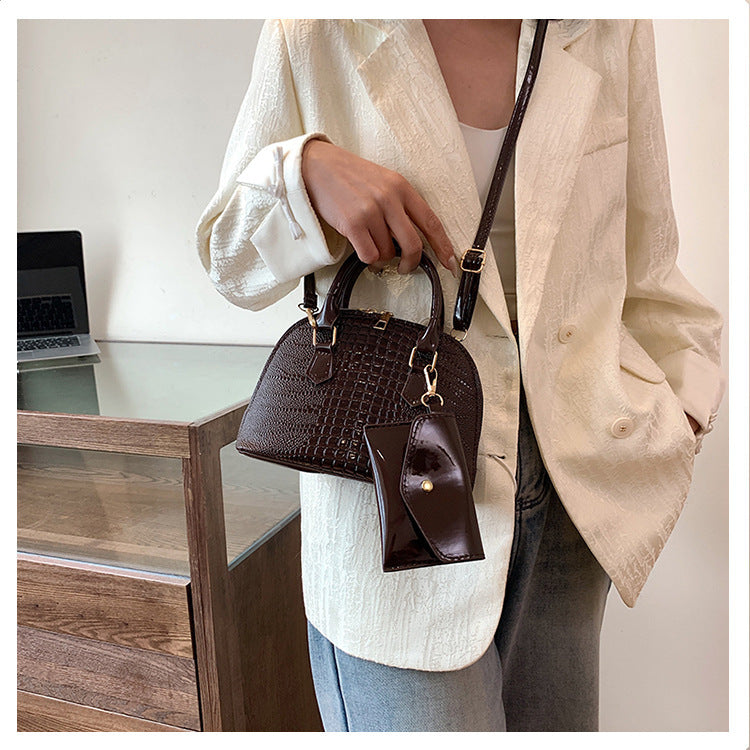 Women's Simple Shoulder Messenger Bag Shell Bag