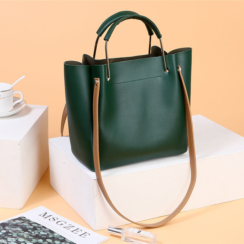 Summer New Korean Pure Color Women's Handbag