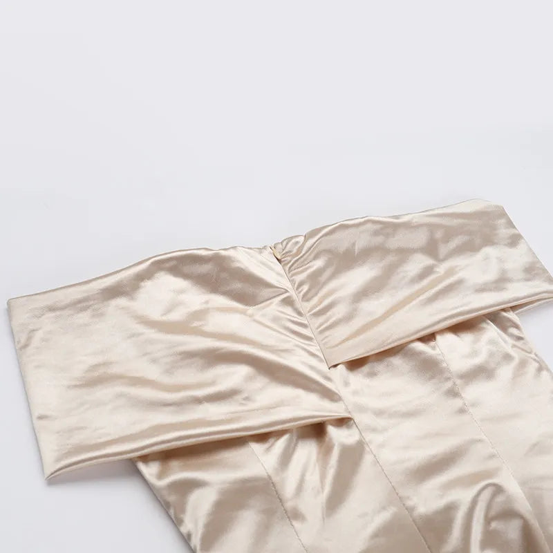 Socialite Style Elegant Women's Split Dress