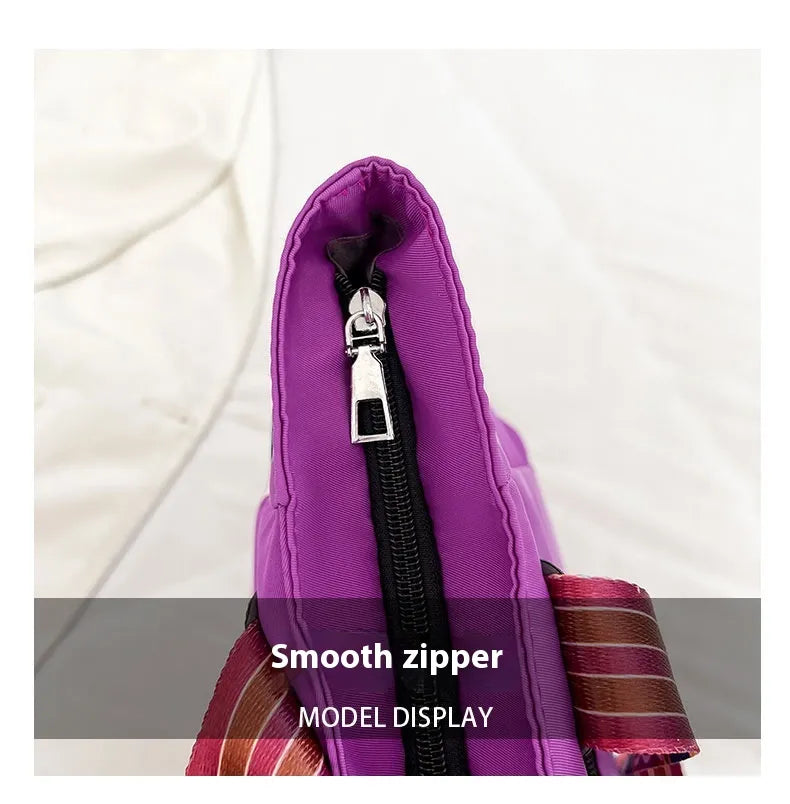 Women's Oxford Cloth Bag Portable And Fashion Shoulder Bag