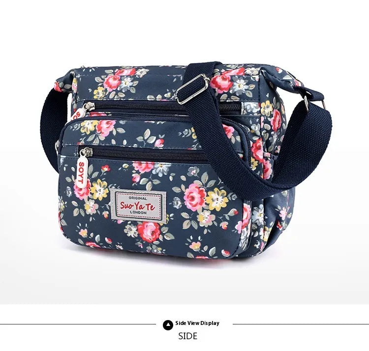 Printed Shoulder Bag Lightweight Outdoor Simplicity Travel