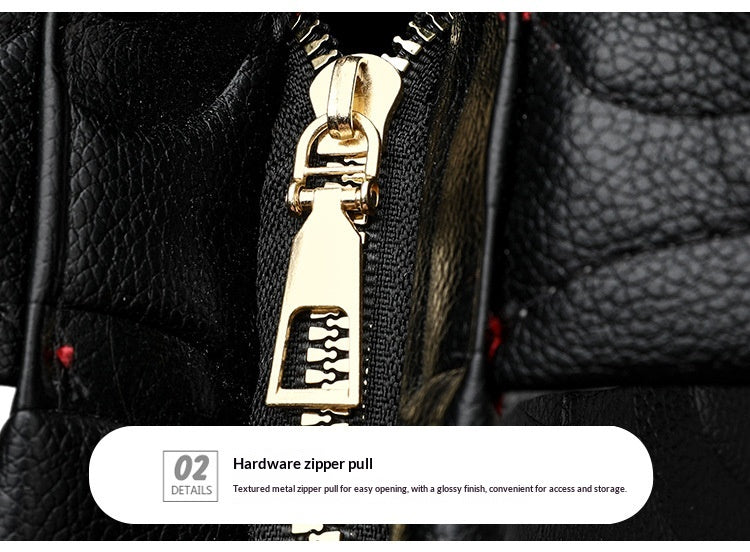 Trendy Tote Handbag Chic Letter Embossing Womens
