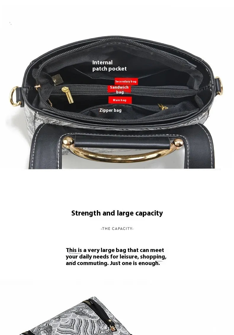 Chinese Style Embroidery Women's Handbag