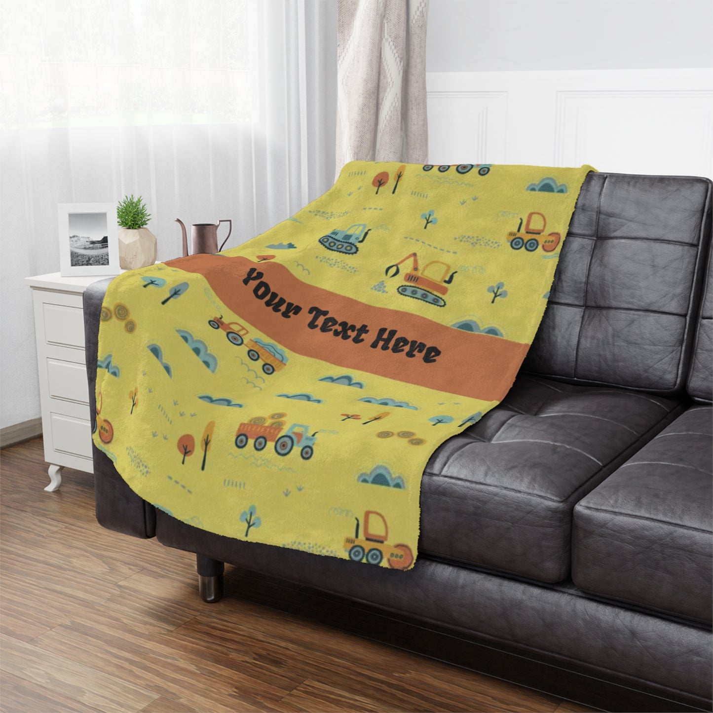 Microfiber Blanket - Personalize With Kids Themes