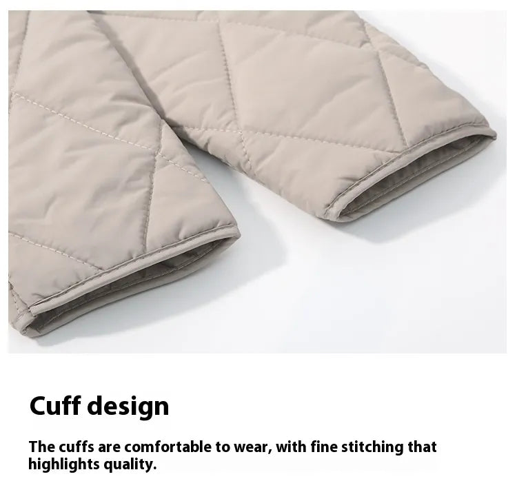 Women's Loose-fitting Lightweight Thin Coat Cotton-padded Jacket