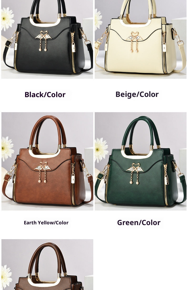 Retro Portable Crossbody Large Capacity Commuter Bag