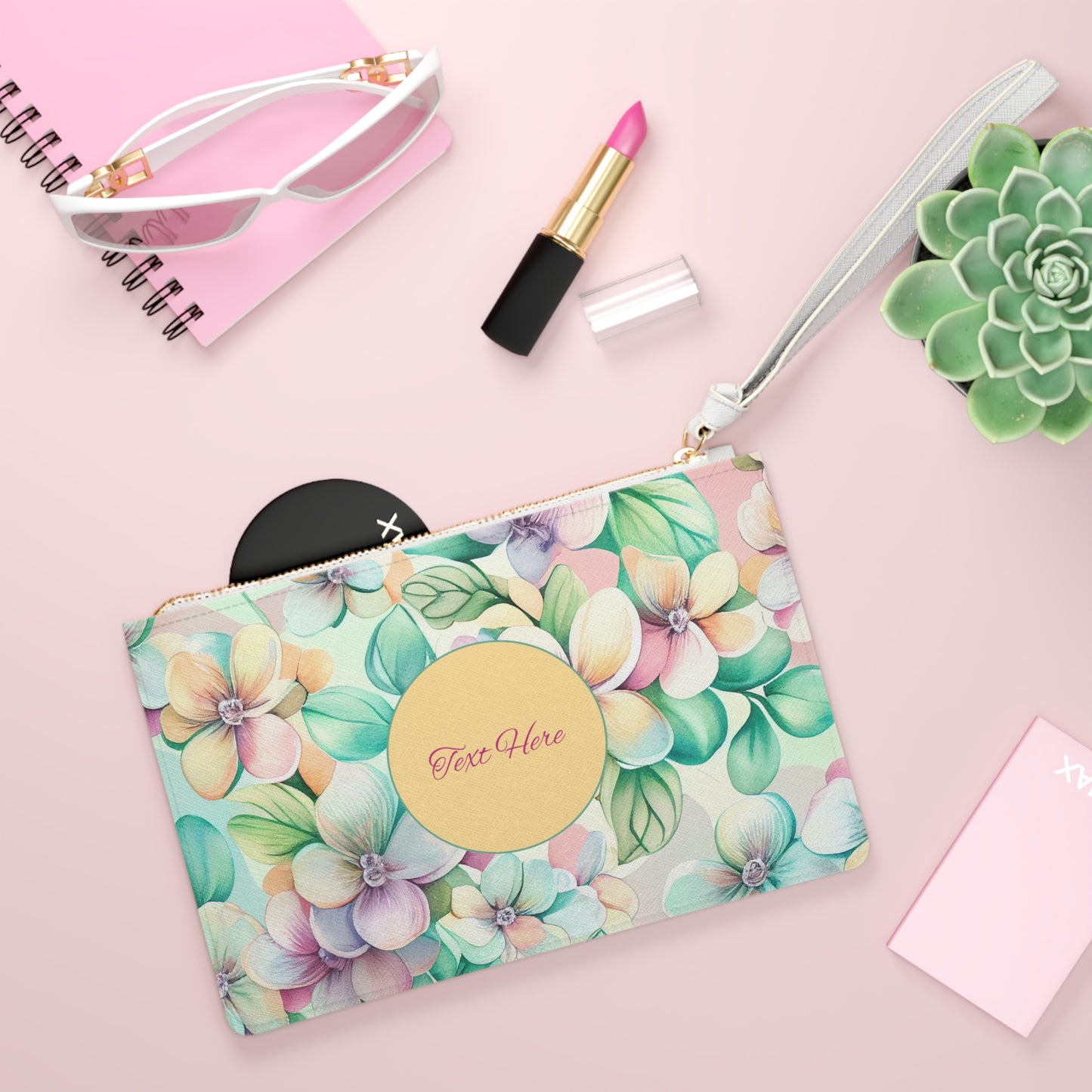 Clutch Bag - Personalize With Floral Designs