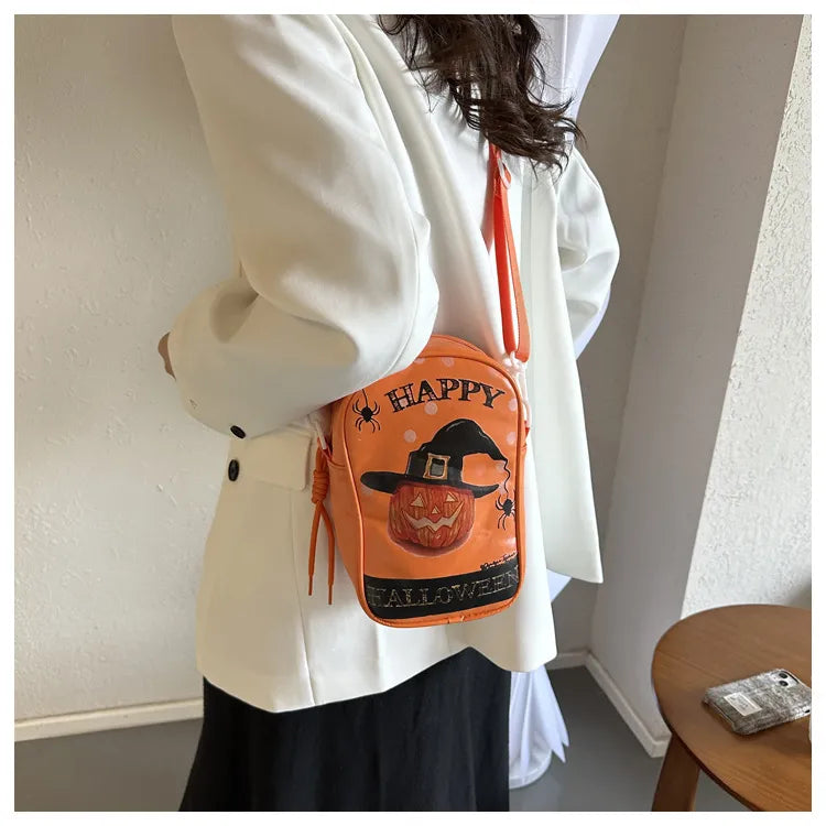 Funny Phone Bag Halloween Dark Crossbody Bag