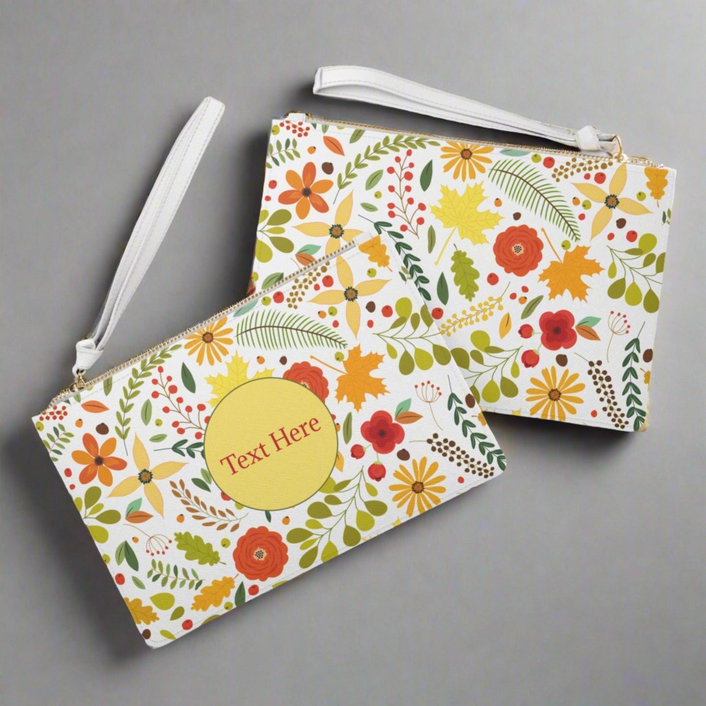 Clutch Bag - Personalize With Floral Designs