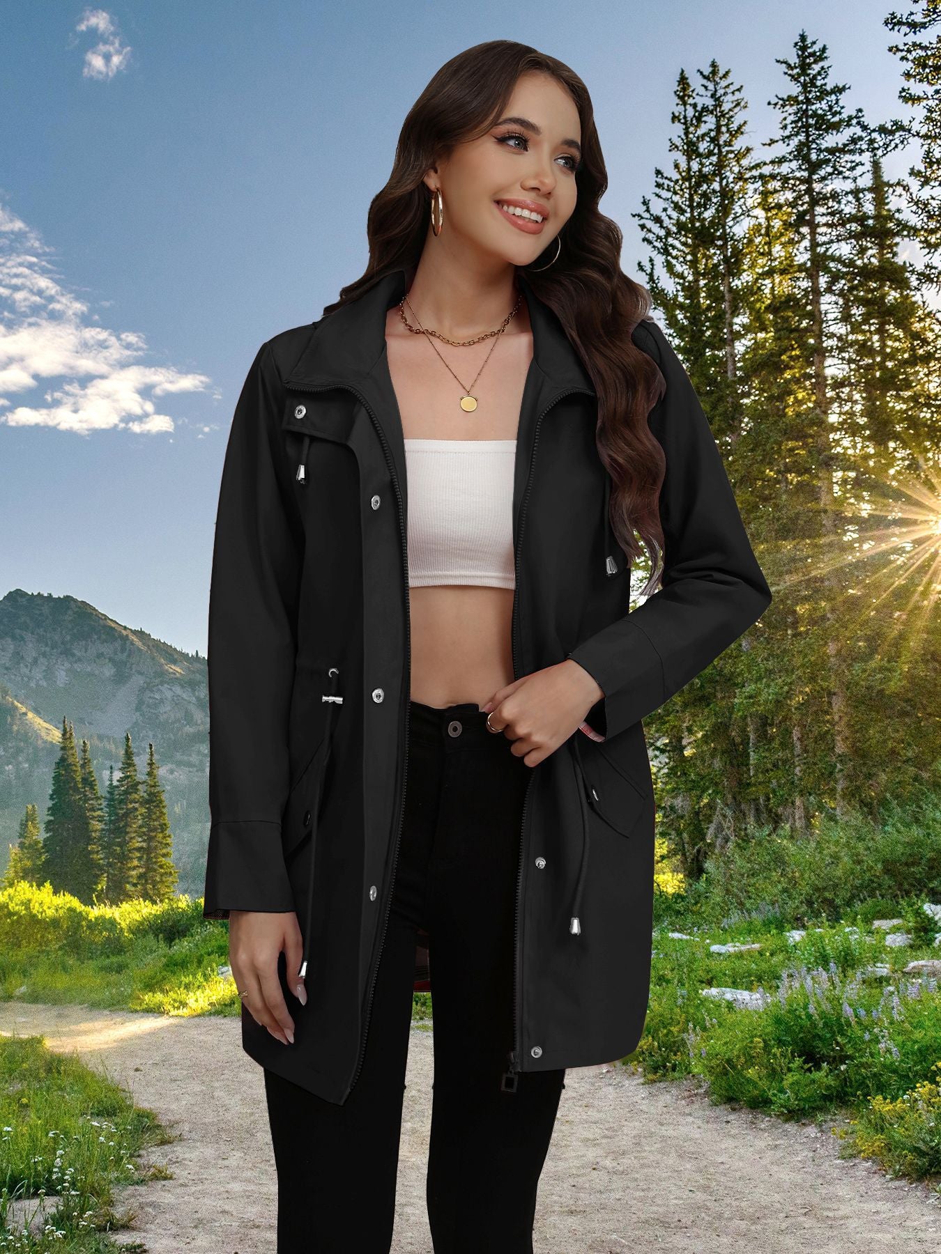 Outdoor Jacket Coat Female Versatile Casual Top