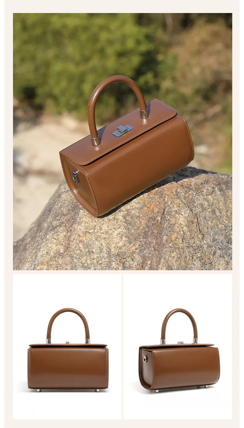 New Leather One-shoulder Crossbody Women's Bag
