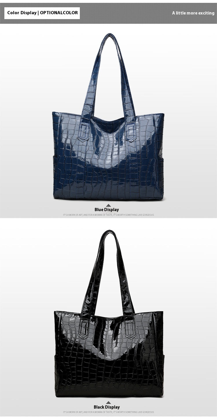 Korean Style Stylish Simple And Versatile European And American Commuters' Tote Bag
