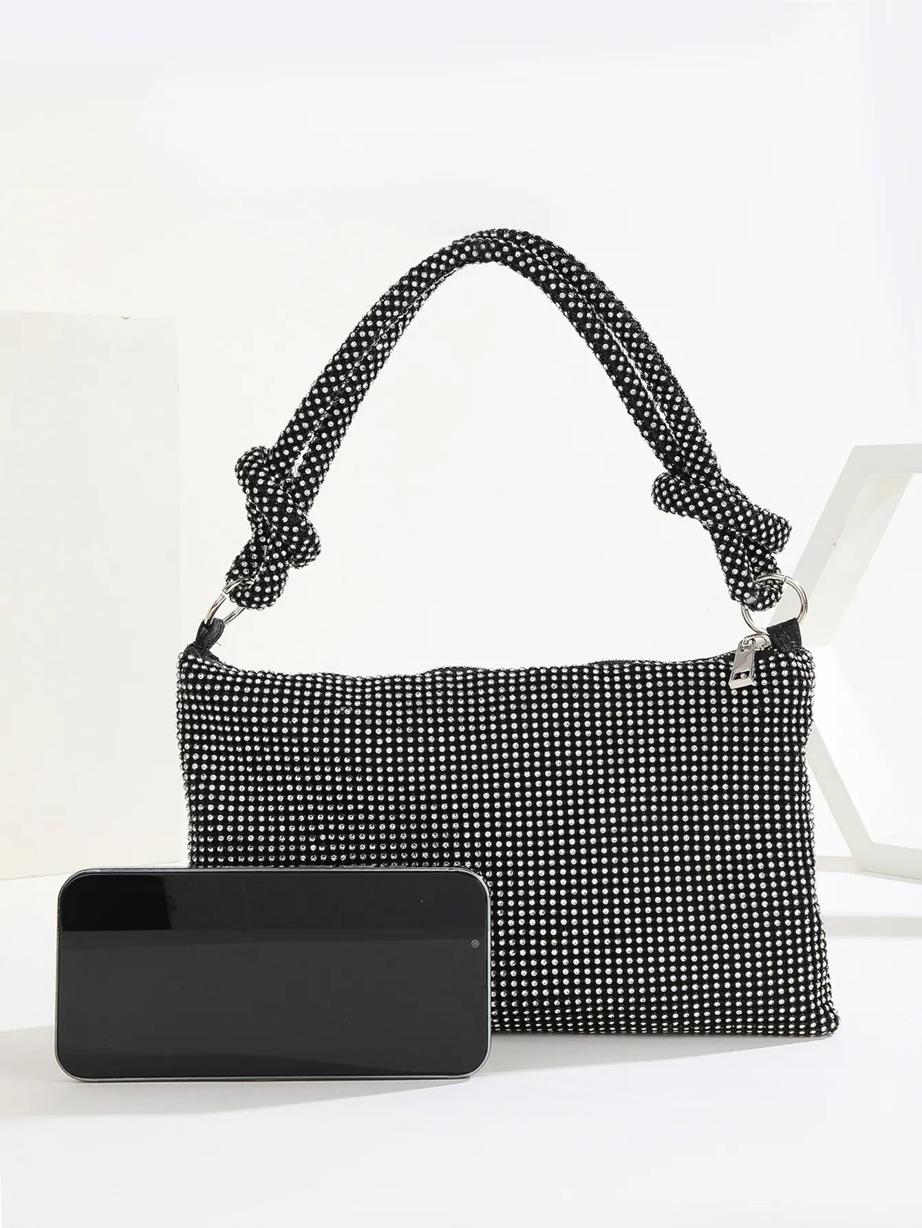 Diamond-embedded Full Diamond Evening Bag Women