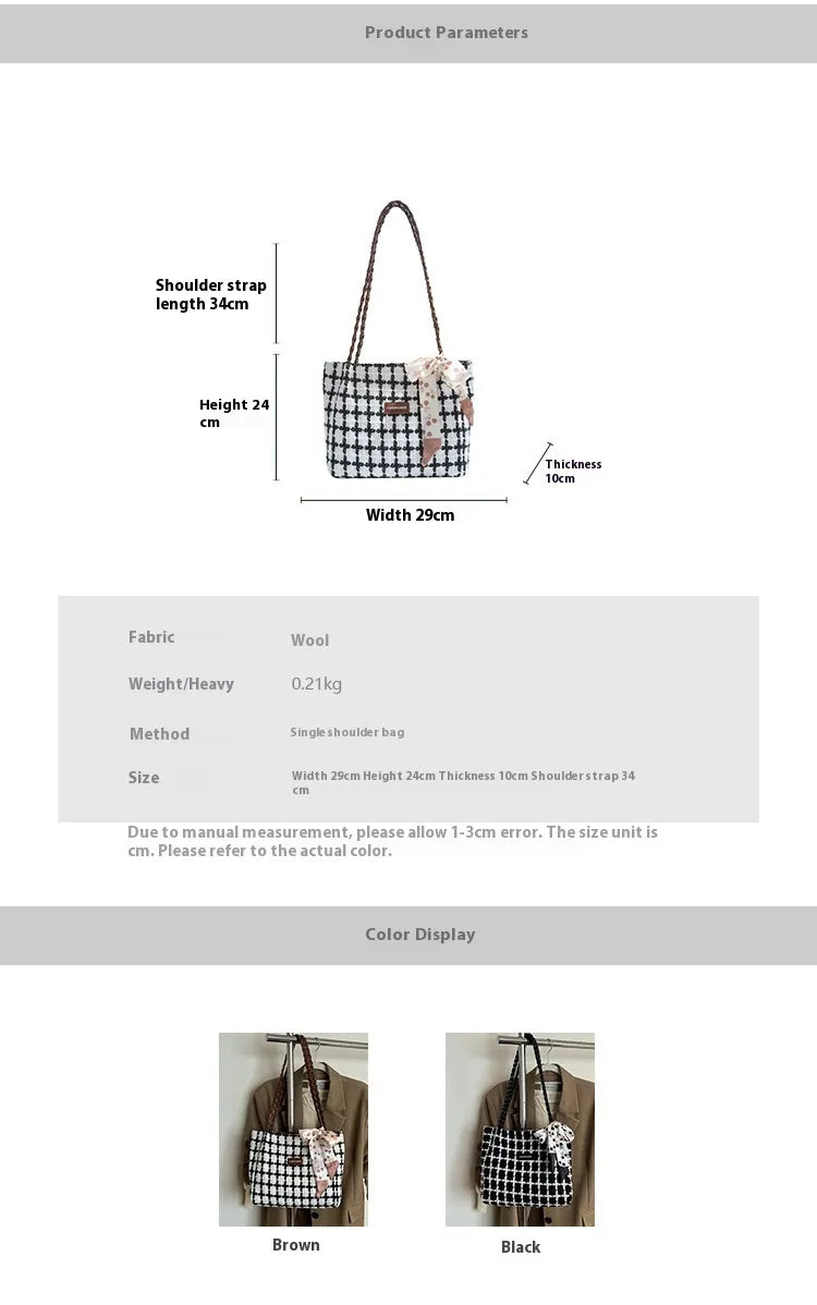 All-matching Working Commuter Shopping Shoulder Bag