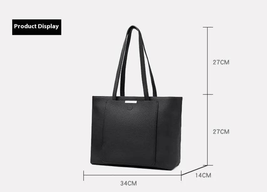 Tote Bag Women's Large Capacity Leather Shoulder Bag