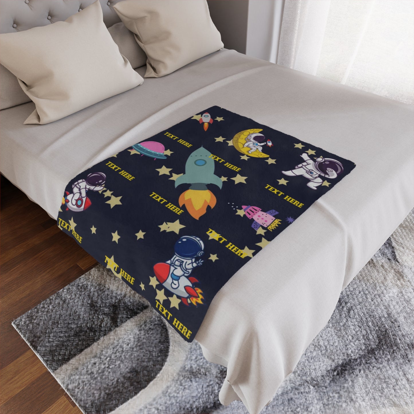 Microfiber Blanket - Personalized for Kids