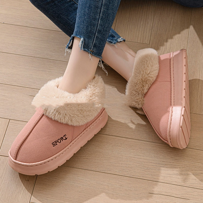 Cozy Plush Soft Slippers Shoes For Women