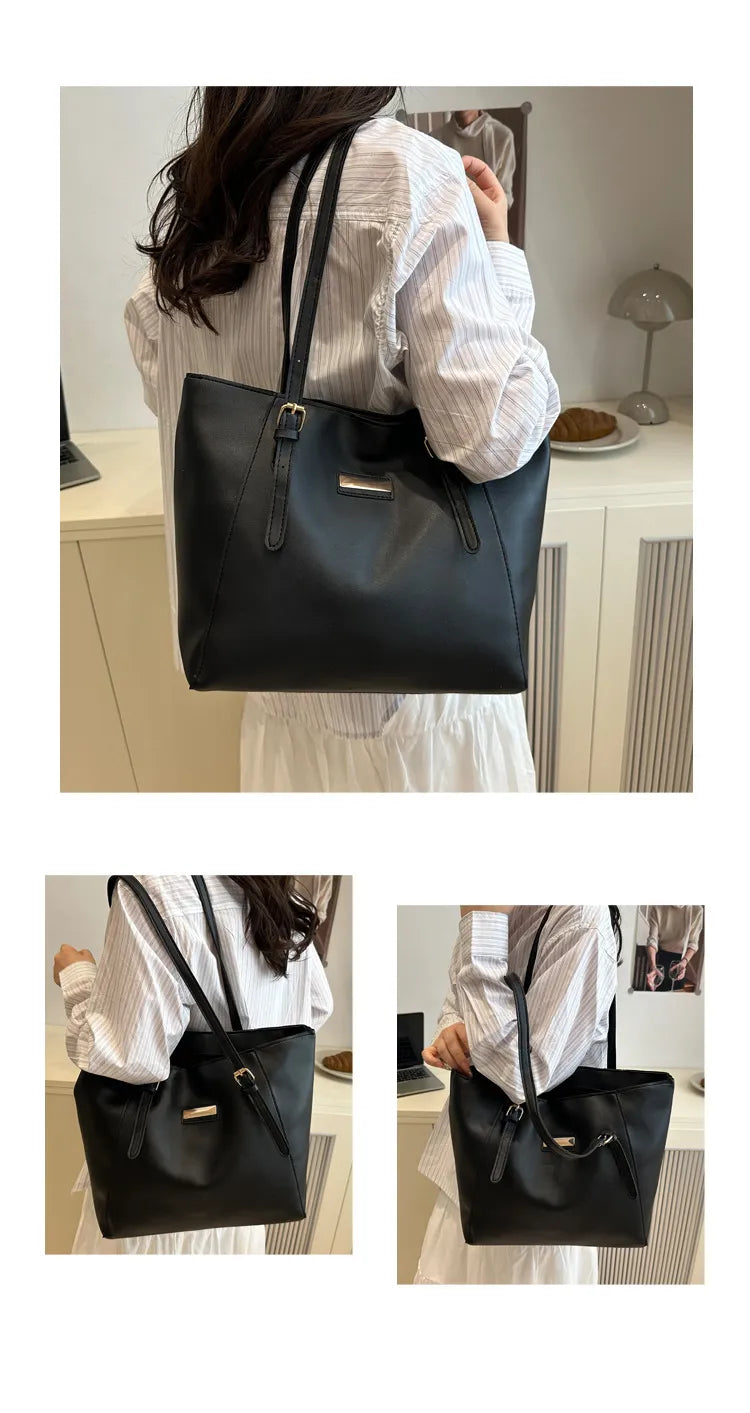 Simple Large Capacity Women's Retro Fashion Shoulder Bag