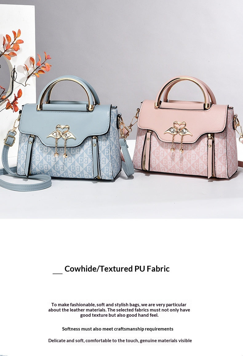 Womens Stylish Versatile Tote Shoulder And Crossbody Bag