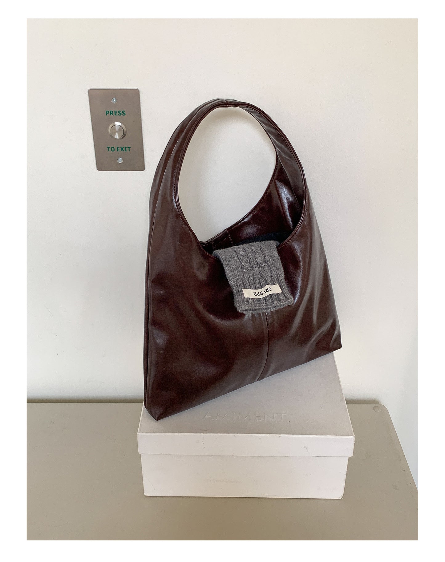 Large Capacity Soft Leather Handbag For Women