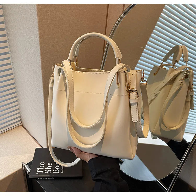 Bucket Bag Simple All-match Portable Shoulder Crossbody Bags