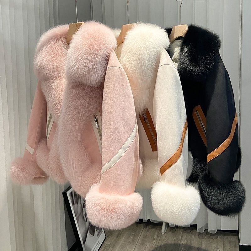 Women's Short Autumn And Winter Cotton Thick Fashion Fur Coat