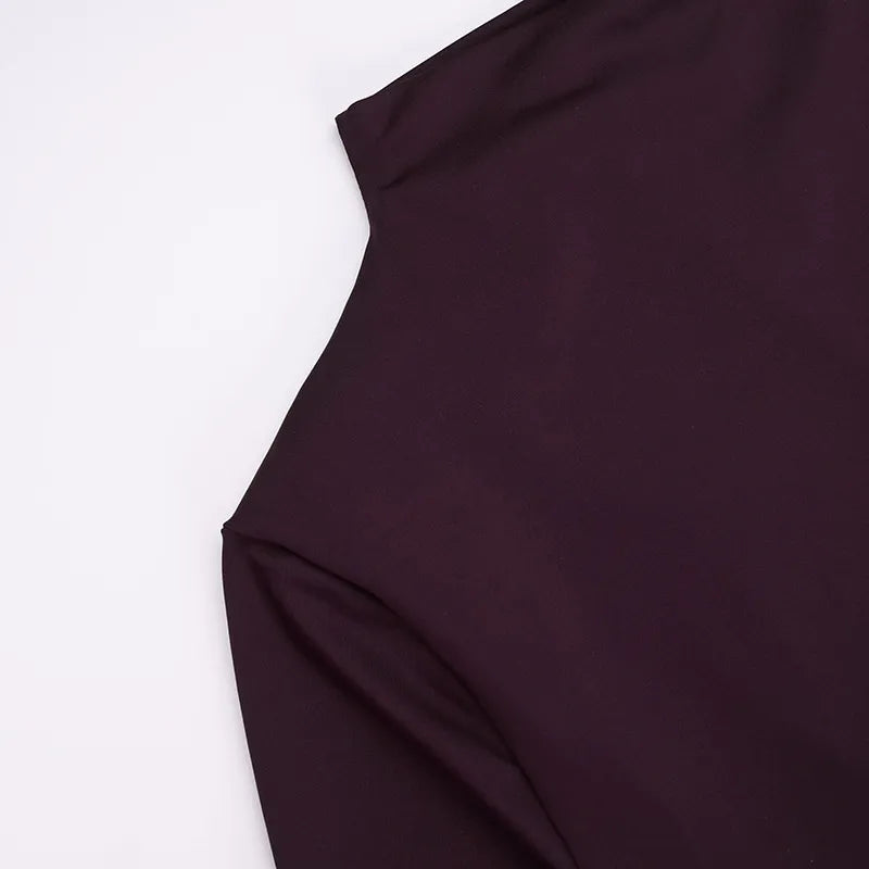 Slit Slim-fitting Long Dress Women's Clothing