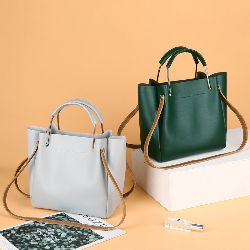 Summer New Korean Pure Color Women's Handbag