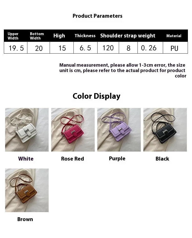 French Minority Design Small Handbags Female