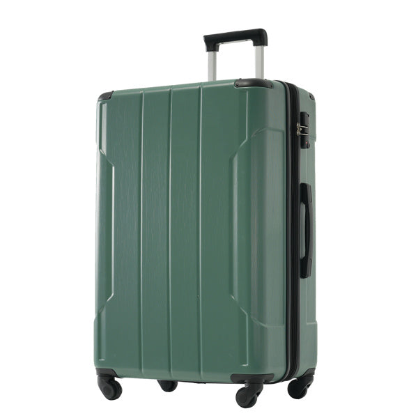 Lightweight Durable ABS Hardshell Expandable 28-Inch Checked Luggage with Dual Spinner Wheels- FREE USA SHIPPING