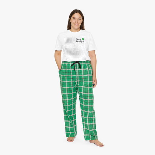 Women's Short Sleeve Pajama Set - Personalize With Colorful MOM Messages